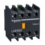 Schneider Electric Дополнительный контактный блок TesysE 2НО+2НЗ ( арт. LAEN22) в Сургуте фото