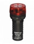 CHINT Сигнализатор звуковой ND16-22FS Φ22 мм красный LED АС/DC24В (арт. 593202) в Сургуте фото